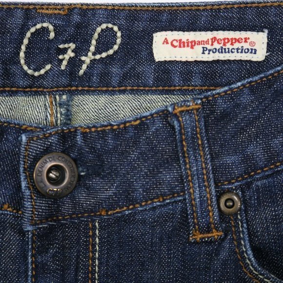 Chip & Pepper Production Laguna Beach Flare Jeans Stretch‎ Button Pocket 7 X 31 - Picture 8 of 10